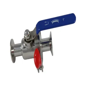 APPROVED VENDOR TC10VBALLTAP Ball Valve, 1 Inch Tri Clover Compatible Tri Clamp, Quick Clean | CF6CAM