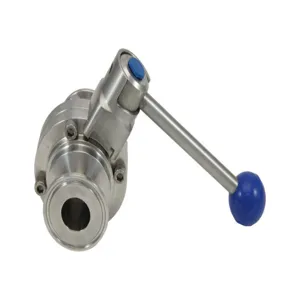 APPROVED VENDOR TC10VBFBALL Ball Valve, 1 Inch Tri Clover Compatible, Hybrid | CF6CAT