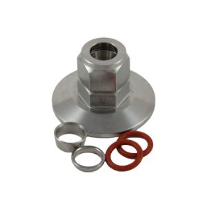 APPROVED VENDOR TC15C12 Connection Adapter, 1.5 Inch Tri Clover x 1/2 Inch Compression | CF6CGJ