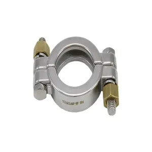 APPROVED VENDOR TC15CLAMP-HP Clamp, 1.5 Inch Size, Tri Clover Compatible, High Pressure Design | CF6CDJ