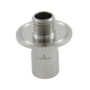 APPROVED VENDOR TC15F12M12 Connection Adapter, 1.5 Inch Tri Clover x 1/2 Inch FPT inlet | CF6CGC