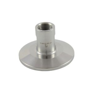 APPROVED VENDOR TC15F14 Connection Adapter, 1.5 Inch Tri Clover x 1/4 Inch FNPT Fitting | CF6CFF