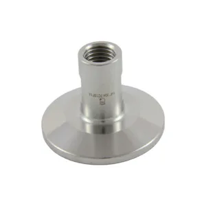 APPROVED VENDOR TC15F14 Connection Adapter, 1.5 Inch Tri Clover x 1/4 Inch FNPT Fitting | CF6CFF