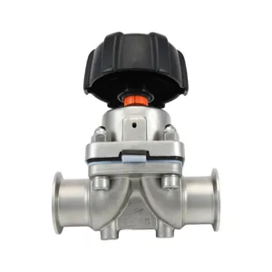 APPROVED VENDOR TC15VDIA Diaphragm Valve, 1.5 Inch Size, Tri Clover Compatible | CF6CJV