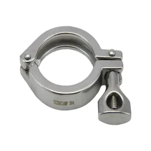 APPROVED VENDOR TC20CLAMP Clamp, 2 Inch Size, Tri Clover Compatible | CF6CDA