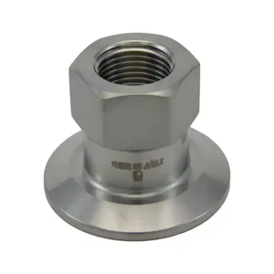 APPROVED VENDOR TC20F34 Connection Adapter, 2 Inch Tri Clover x 3/4 Inch FNPT | CF6CFR