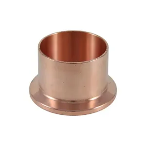 APPROVED VENDOR TC20FER14AMP-COPPER Ferrule, 2 Inch Tri Clover Compatible, AMP Long, Copper | CF6CNZ