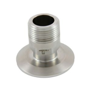 APPROVED VENDOR TC20M10 Connection Adapter, 2 Inch Tri Clover x 1 Inch Male NPT | CF6CEW