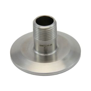 APPROVED VENDOR TC20M12 Connection Adapter, 2 Inch Tri Clover x 1/2 Inch Male NPT | CF6CEU