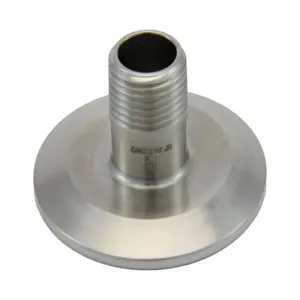 APPROVED VENDOR TC20M12 Connection Adapter, 2 Inch Tri Clover x 1/2 Inch Male NPT | CF6CEU