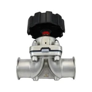 APPROVED VENDOR TC20VDIA Diaphragm Valve, 2 Inch Size, Tri Clover Compatible | CF6CJX