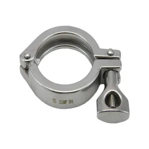 APPROVED VENDOR TC40CLAMP Clamp, 4 Inch Size, Tri Clover Compatible | CF6CDD