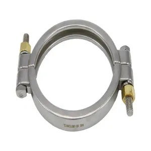 APPROVED VENDOR TC40CLAMP-HP Clamp, 4 Inch Size, Tri Clover Compatible, High Pressure Design | CF6CDM