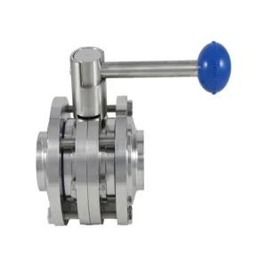 APPROVED VENDOR WF15VBFVPT-3P Butterfly Valve with Pull Trigger, 1.5 Inch Size, 3A Compatible, Weld-in | CF6CBW