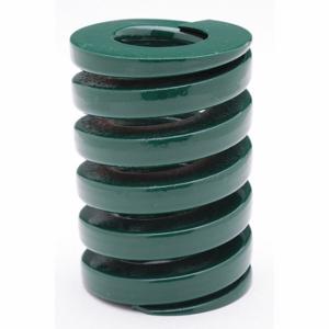 RAYMOND ASH014050 Die Spring, Oil Tempered Chrome Silicone, 50 mm Length, Green, Paint, 10 PK | CT8TMF 54JZ28