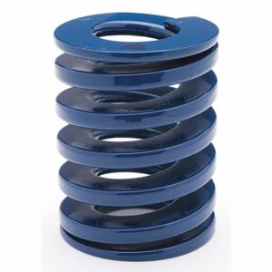 RAYMOND ASL020065 Die Spring, Light Duty, Oil Tempered Chrome Silicone, 65 mm Length, Blue, Paint, 5 PK | CT8RWL 54KC86