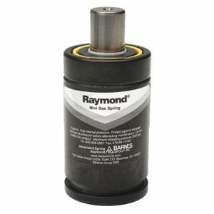 RAYMOND X750-080 Gasfeder, Hochleistungsstickstoff, Kohlenstoffstahl, M6-Stangengewindegröße, 3.37 Zoll großer Hub | CT8UQL 54JU35
