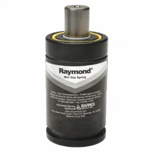 RAYMOND X350-013 Gas Spring, Heavy Duty Nitrogen, Carbon Steel, M6 Rod Thread Size, 0.5 Inch Size Stroke | CT8UNF 54JT77