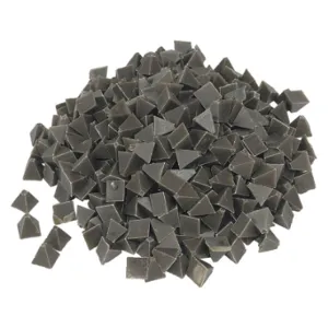 RAYTECH 41-141 Plastic Media, Pyramid, Vibratory Tumbler, Low RMS Finishes, 5 lb Wt, 55 lb/cu ft Density | CT8VBD 5UJY0