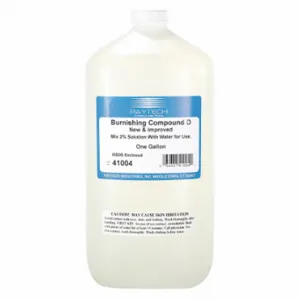 RAYTECH 41004R Liquid Burnishing Compound D, 1 gal Size | CT8VAF 56HG71