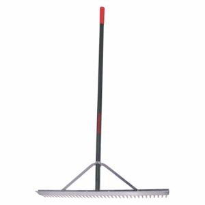 RAZOR-BACK 63000GR Landscape Rake, Aluminum, 2 1/2 Inch ch Length of Tines, 36 Inch Overall Wd of Tines | CT8VCM 48UF78