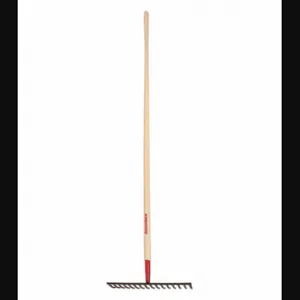 RAZOR-BACK 63111 Level Head Rake, 16 Tine, 60 Inch Handle | CT8VCT 217G22