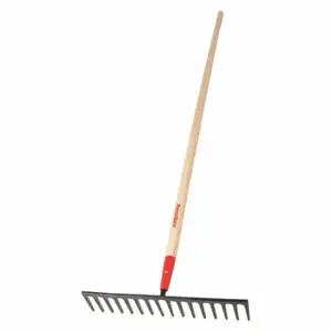 RAZOR-BACK 63122 Road/Stone Rake, 16 Tine, 66 Inch Handle | CT8VCQ 217G23