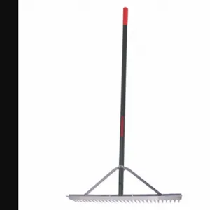 RAZOR-BACK 63137GR Landscape Rake, Aluminum, 2 1/2 Inch ch Length of Tines, 30 Inch Overall Wd of Tines | CT8VCL 49AF62