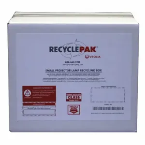 RECYCLEPAK Supply-353 Projector Bulb Recycling Box | CT8VGC 55VP85