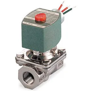 RED HAT 8210G033 Solenoid Valve 2/2 3/8 Inch NO 24V Brass | AC2MGX 2LBH6