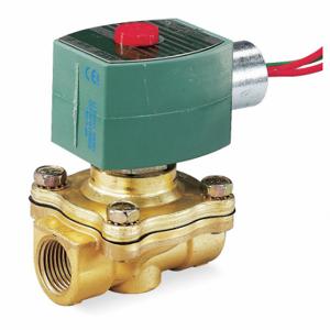 RED HAT 8210G002LF 24/DC Solenoid Valve, 1/2 Inch Pipe Size Valves, 24 Vdc, Brass | CT8VKM 53AY24