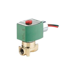 RED HAT 8262H208LF 240/60, 220/50 Solenoid Valve, 1/4 Inch Pipe Size Valves, 220/50/240/60, Brass | CT8VKX 53AY14