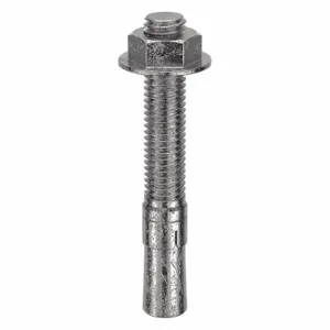 RED HEAD SWW-1236 Wedge Anchor, 316 Stainless Steel, 1/2 X 3-3/4 Inch Size, 25Pk | AA7FUD 15X082