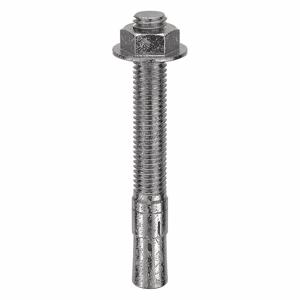 RED HEAD SWW-1242 Wedge Anchor, 316 Stainless Steel, 1/2 X 4-1/4 Inch Size, 25Pk | AA7FUE 15X083