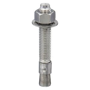 RED HEAD SWW-1254 Wedge Anchor, 316 Stainless Steel, 1/2 X 5-1/2 Inch Size, 25Pk | AA7FUF 15X084
