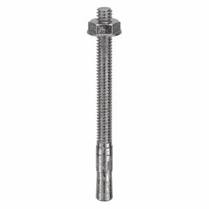 RED HEAD SWW-1432 Wedge Anchor, 316 Stainless Steel, 1/4 X 3-1/4 Inch Size, 100Pk | AA7FUH 15X086