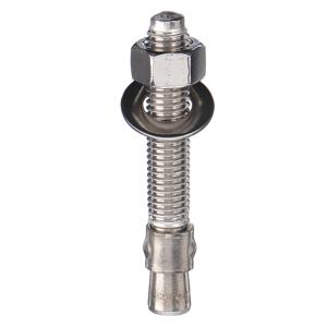 RED HEAD WW-3446 Wedge Anchor, 304 Stainless Steel, 3/4 X 4-3/4 Inch Size, 10Pk | AA7FVN 15X119
