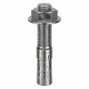 RED HEAD WW-5834 Wedge Anchor, 304 Stainless Steel, 5/8 X 3-1/2 Inch Size, 10Pk | AA7FVU 15X124