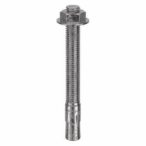 RED HEAD WW-5860 Wedge Anchor, 5/8-11 Thread Size, 304 Stainless Steel, 5/8 Inch Dia., 10PK | CG8YTR 2G552