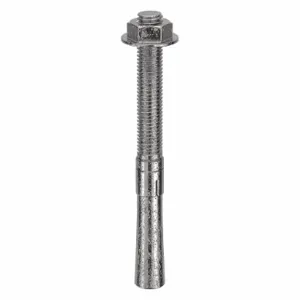 RED HEAD WW-5870 Wedge Anchor, 304 Stainless Steel, 5/8 X 7 Inch Size, 10Pk | AA7FVW 15X126