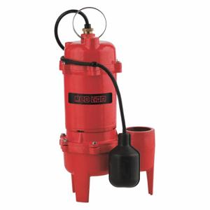 RED LION 14942748 Sewage Pump, 1/2 Hp, Cast Iron | CV4PCC 147T11