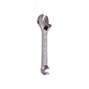 REED A8VO Adjustable Wrench, Alloy Steel, Chrome, 8 Inch Overall Length, 15/16 Inch Jaw Capacity | CT8VRR 38HV33