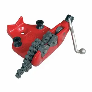 REED CV6 Bench Chain Vise, Metal, Three-Sided Jaws Provide Extra Value | CT8VRT 38HV13