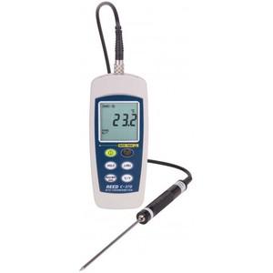 REED INSTRUMENTS C-370-NIST Digital RTD Thermometer, Waterproof, NIST Certified, -100 to 300 deg. C | CD4CZD