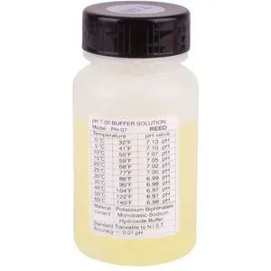 REED INSTRUMENTS PH-07 Buffer Solution, 7 Ph | CD7AAK