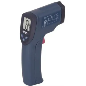 REED INSTRUMENTS R2001-NIST Infrared Thermometer, Laser Pointer, NIST Certified, 280 deg. C | CD4CYG