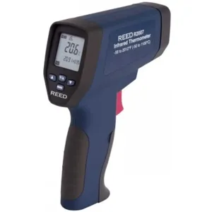 REED INSTRUMENTS R2007-NIST Infrared Thermometer, Dual Laser, NSIT Certified, 1100 deg. C | CD4CYN