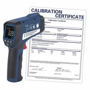 REED INSTRUMENTS R2330-NIST Infrared Thermometer, Professional, 50:1, -32/1250 Deg. C, Nist Cert | CD7AAY