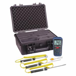 REED INSTRUMENTS R2400-KIT Thermocouple Thermometer, Thermocouple Temp Meter With Min/Max | CT8VUY 161D69