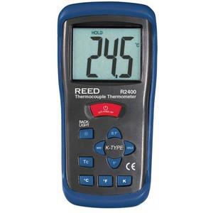 REED INSTRUMENTS R2400 Thermometer, Type K Thermocouple, -50 to 1300 deg. C | CD4CZE ST-610B